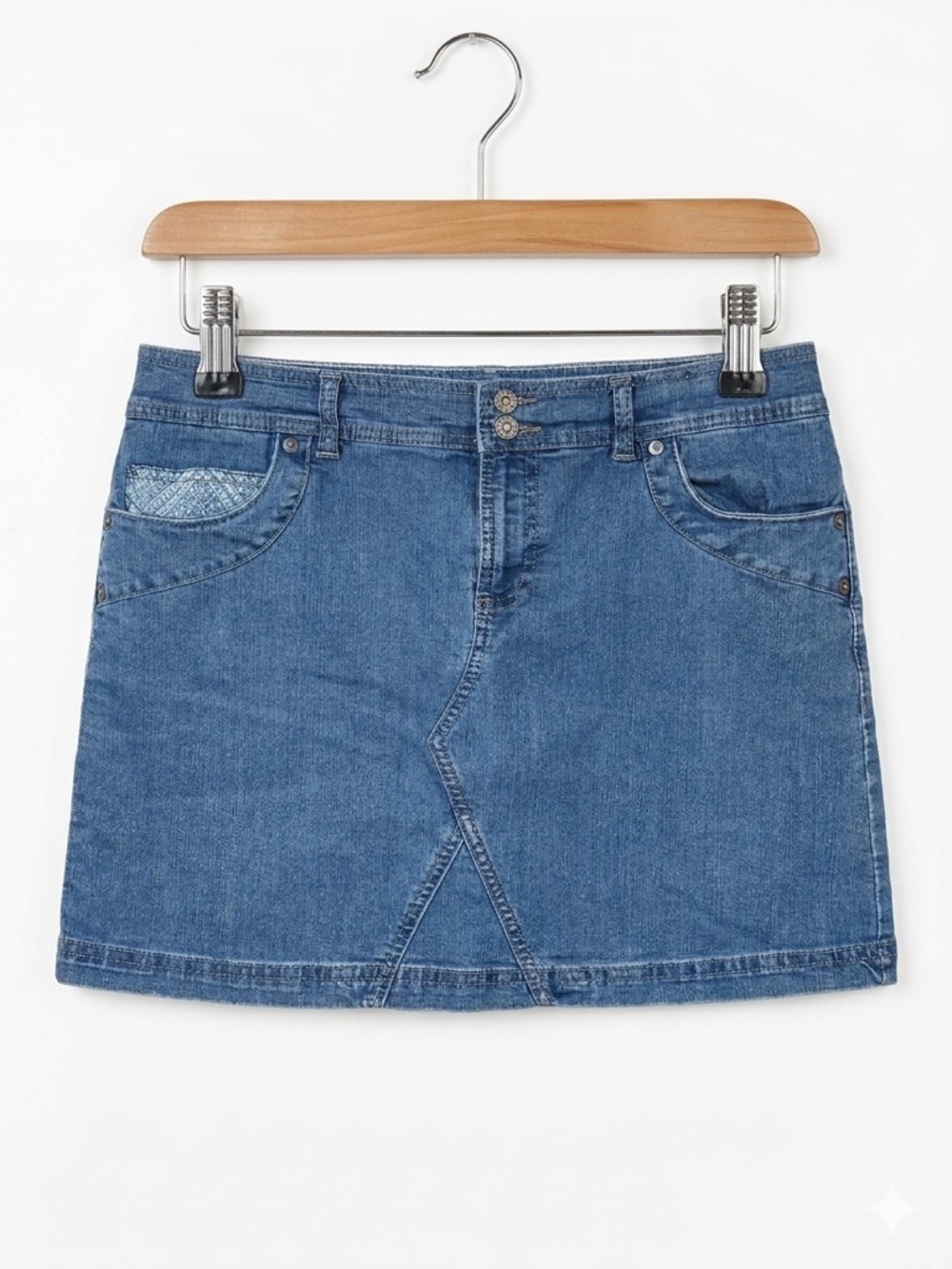 Sonoma Blue Jean Denim Mini Skirt